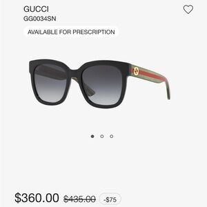 Gucci Glitter Sunglasses